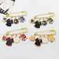 Broches Casas de Hogwarts | Harry Potter - Miniatura 1