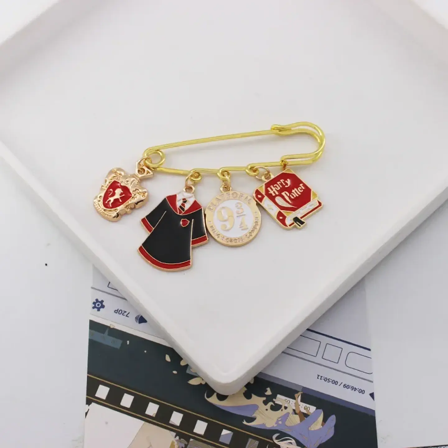 Broches Casas de Hogwarts | Harry Potter 2