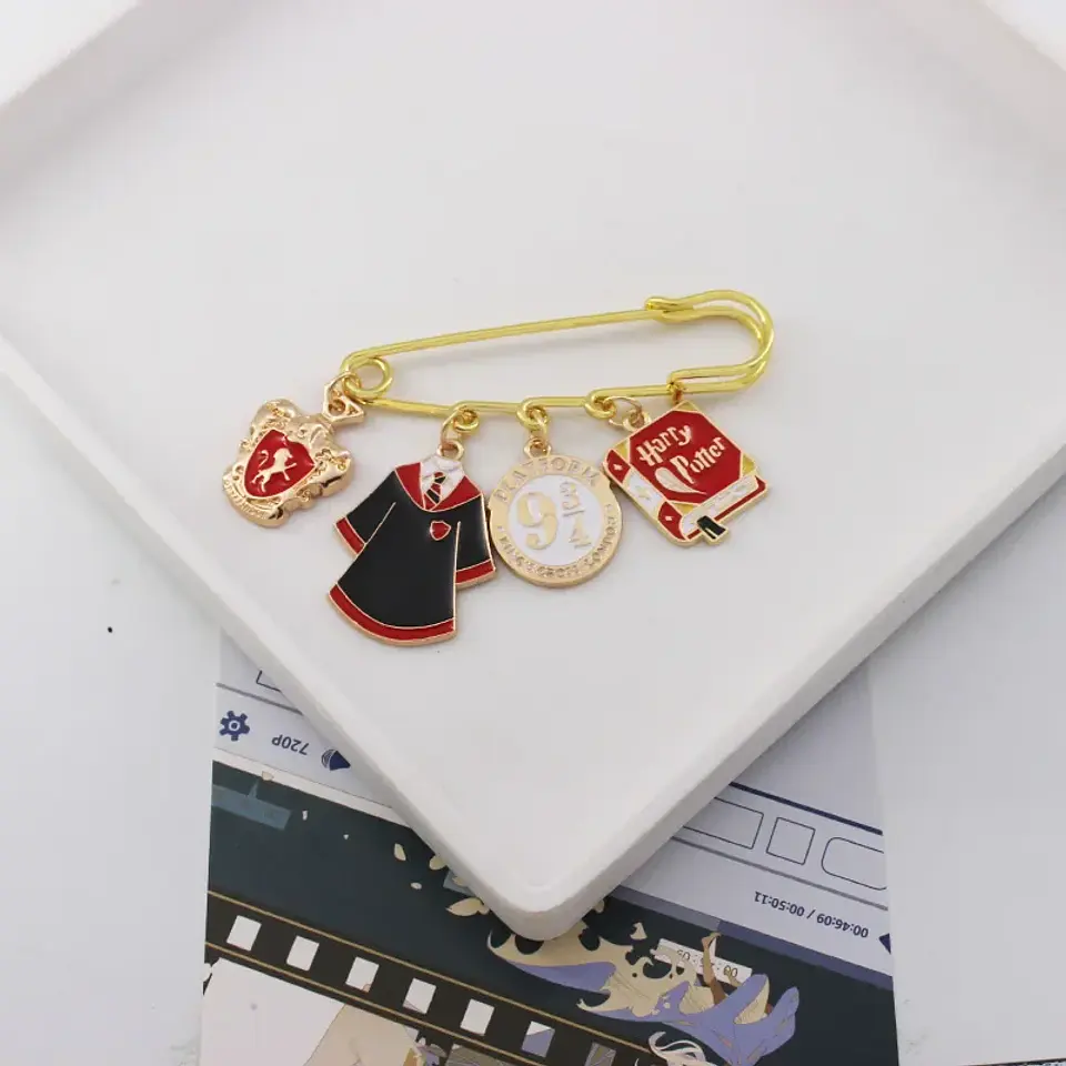 Broches Casas de Hogwarts | Harry Potter 2