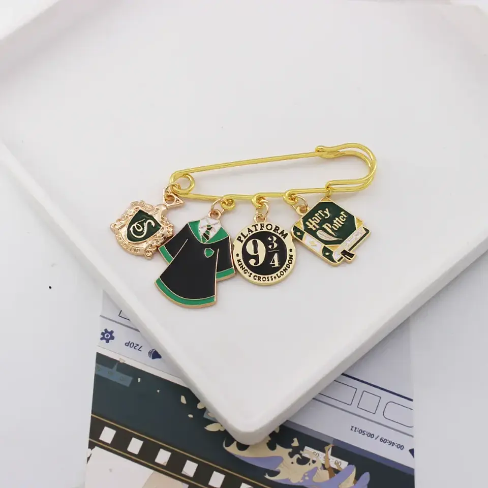 Broches Casas de Hogwarts | Harry Potter 4