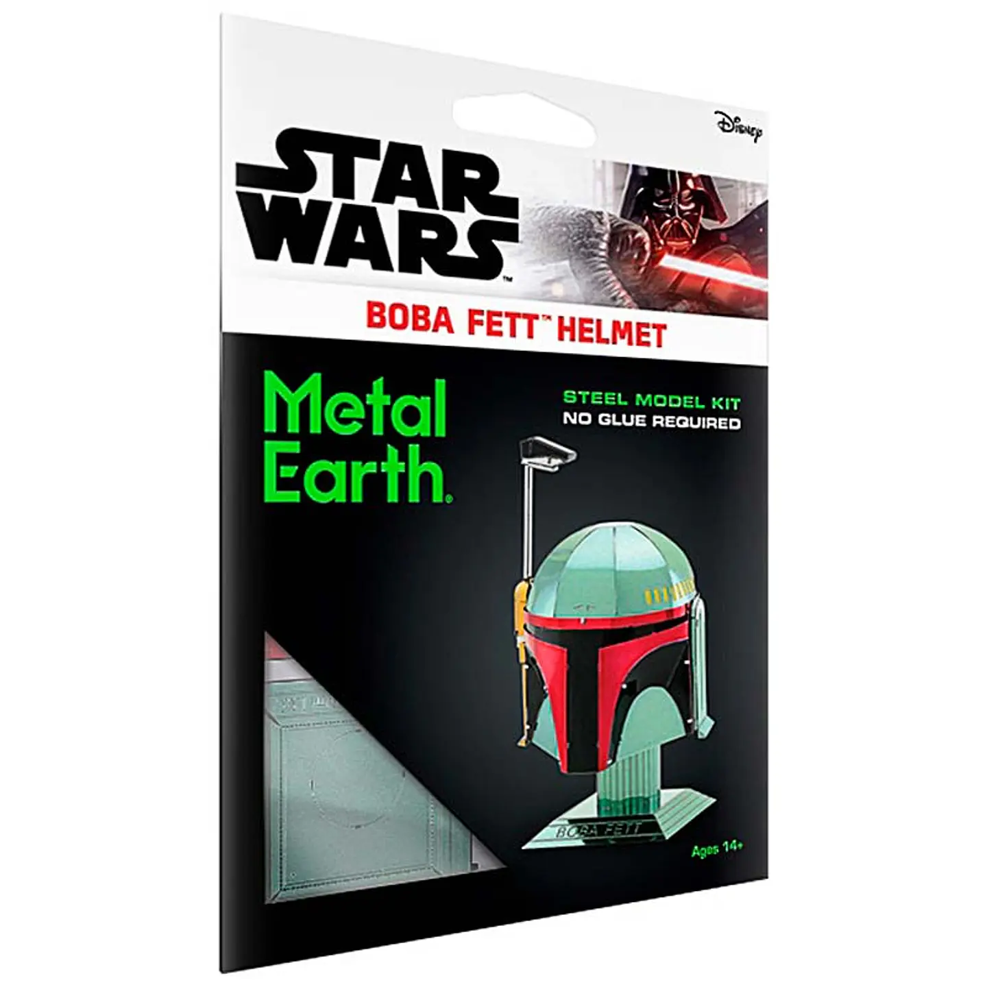 Casco Boba Fett Star Wars Maqueta Metálica Armable | Metal Earth 3