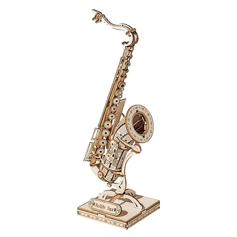 Saxofón Puzzle 3D de Madera | Rolife