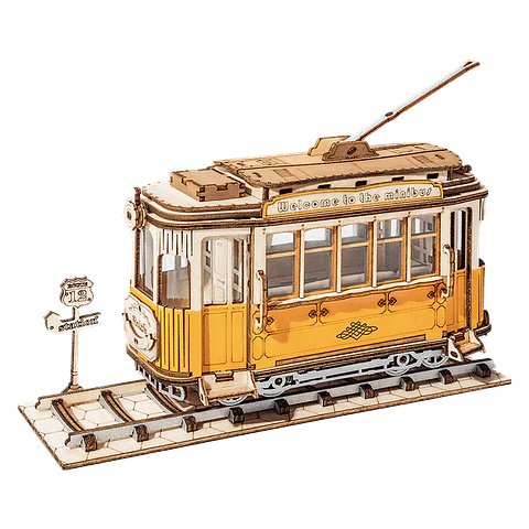 Tranvía Puzzle 3D de Madera | Rolife