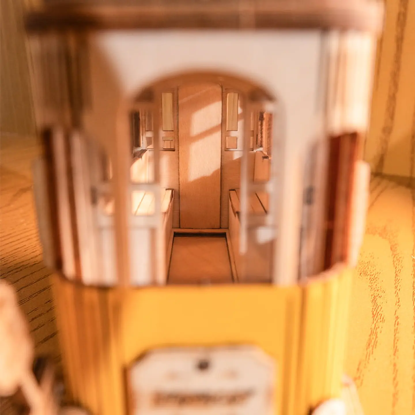 Tranvía Puzzle 3D de Madera | Rolife 3