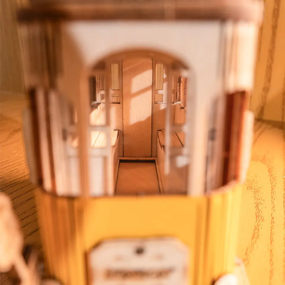 Tranvía Puzzle 3D de Madera | Rolife 3
