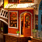 Separador de Libros Romantic Venice | Book Nook DIY con Luces LED - Miniatura 4