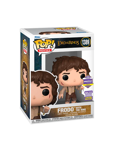 Funko Frodo with The Ring - Lord of The Rings (Edición Limitada)