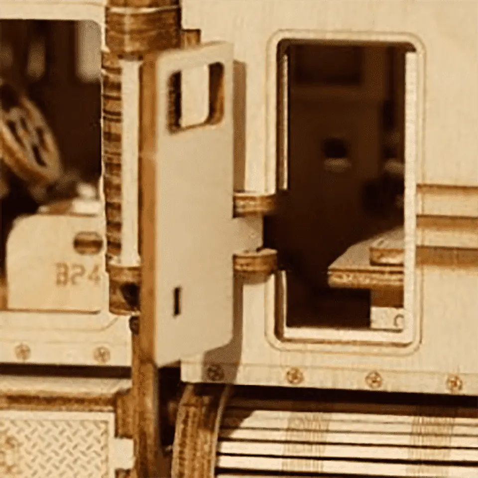 Camión Heavy Truck Puzzle 3D de Madera | ROKR 4