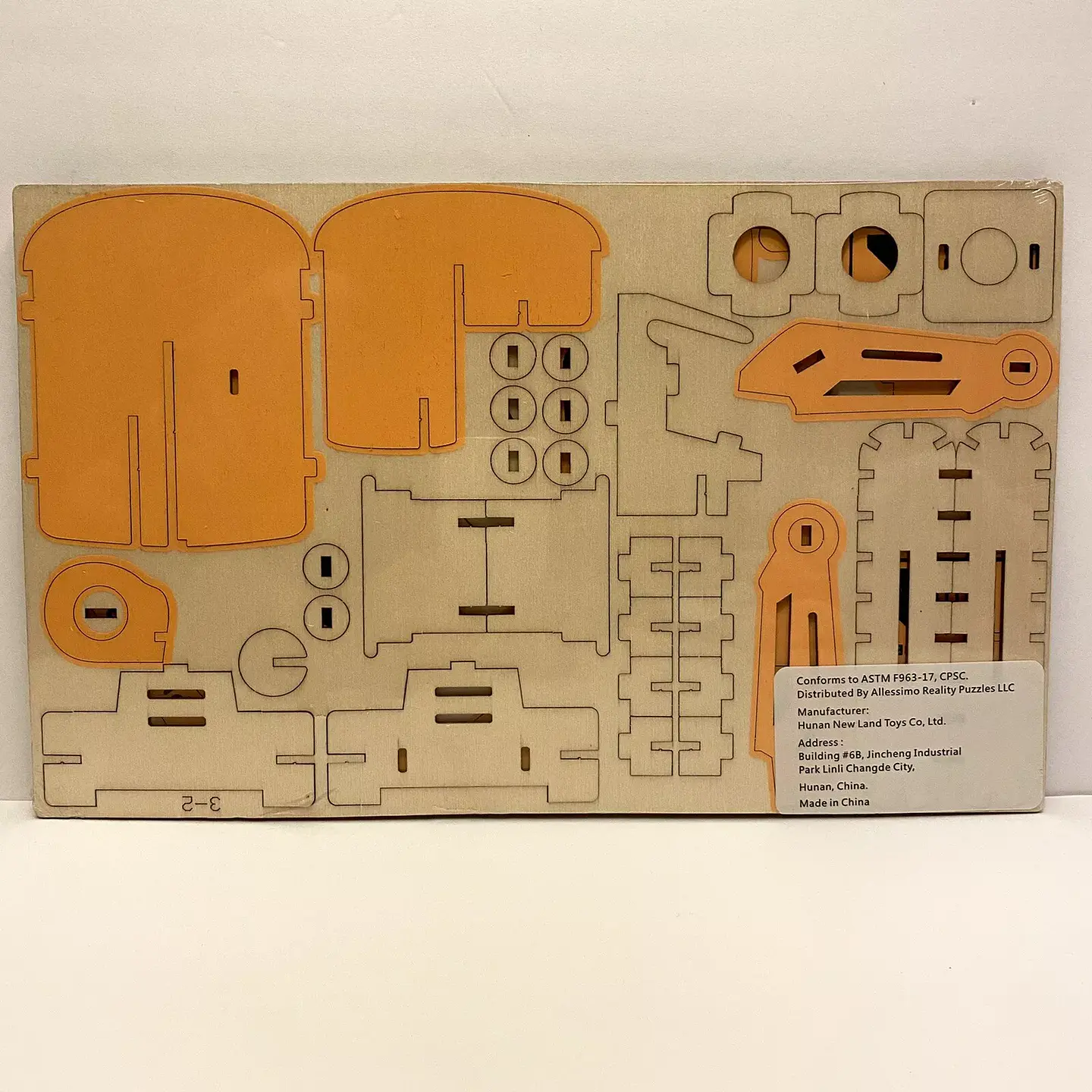 Excavadora de madera - STEM 4