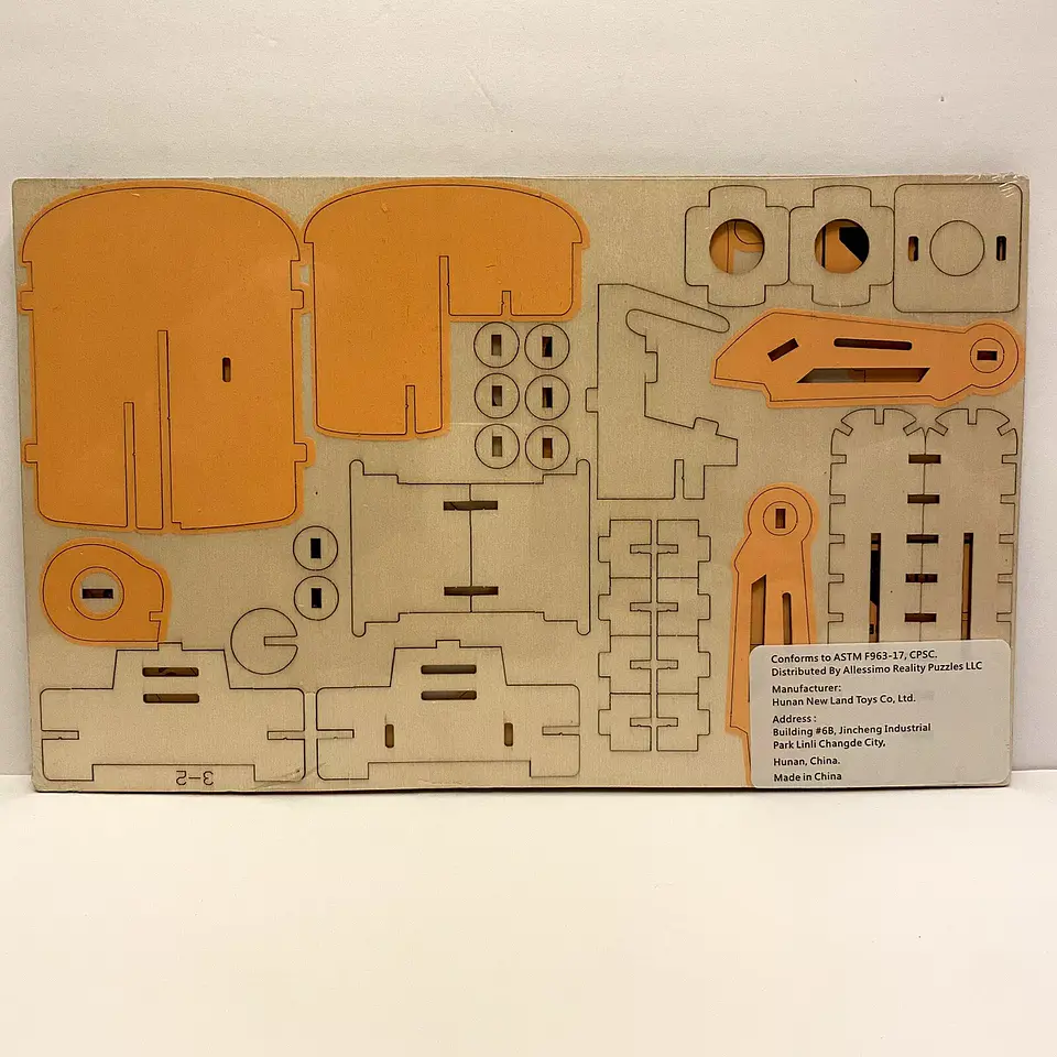Excavadora de madera - STEM 4