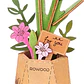 Flor Pink Lily de Madera Armable | Rowood - Miniatura 3