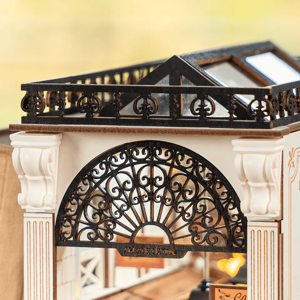 Separador de Libros Arcade Dating | Book Nook DIY con Luces LED 4