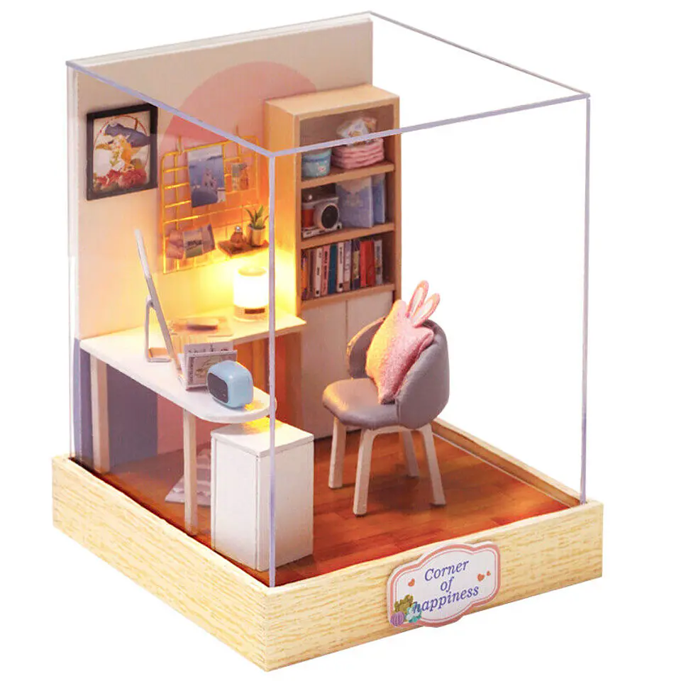 Miniaturas con luz y exhibidor - Cuteroom - EXCLUSIVOS 2