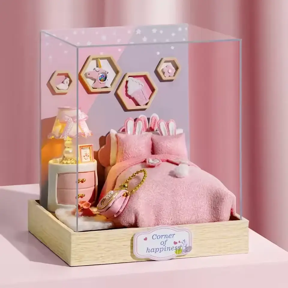 Miniaturas con luz y exhibidor - Cuteroom - EXCLUSIVOS 4