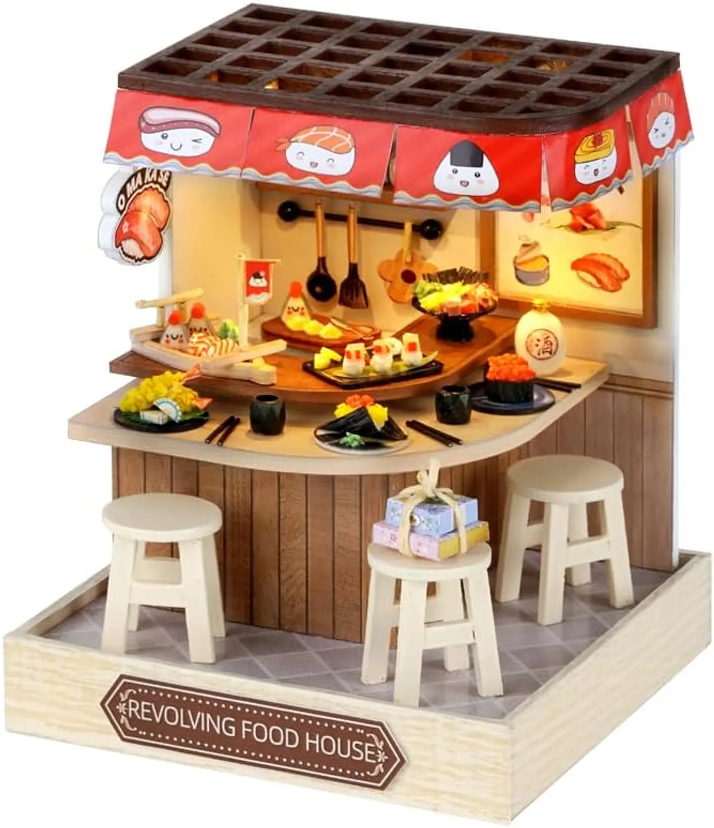 Miniaturas con luz y exhibidor - Cuteroom - EXCLUSIVOS 10