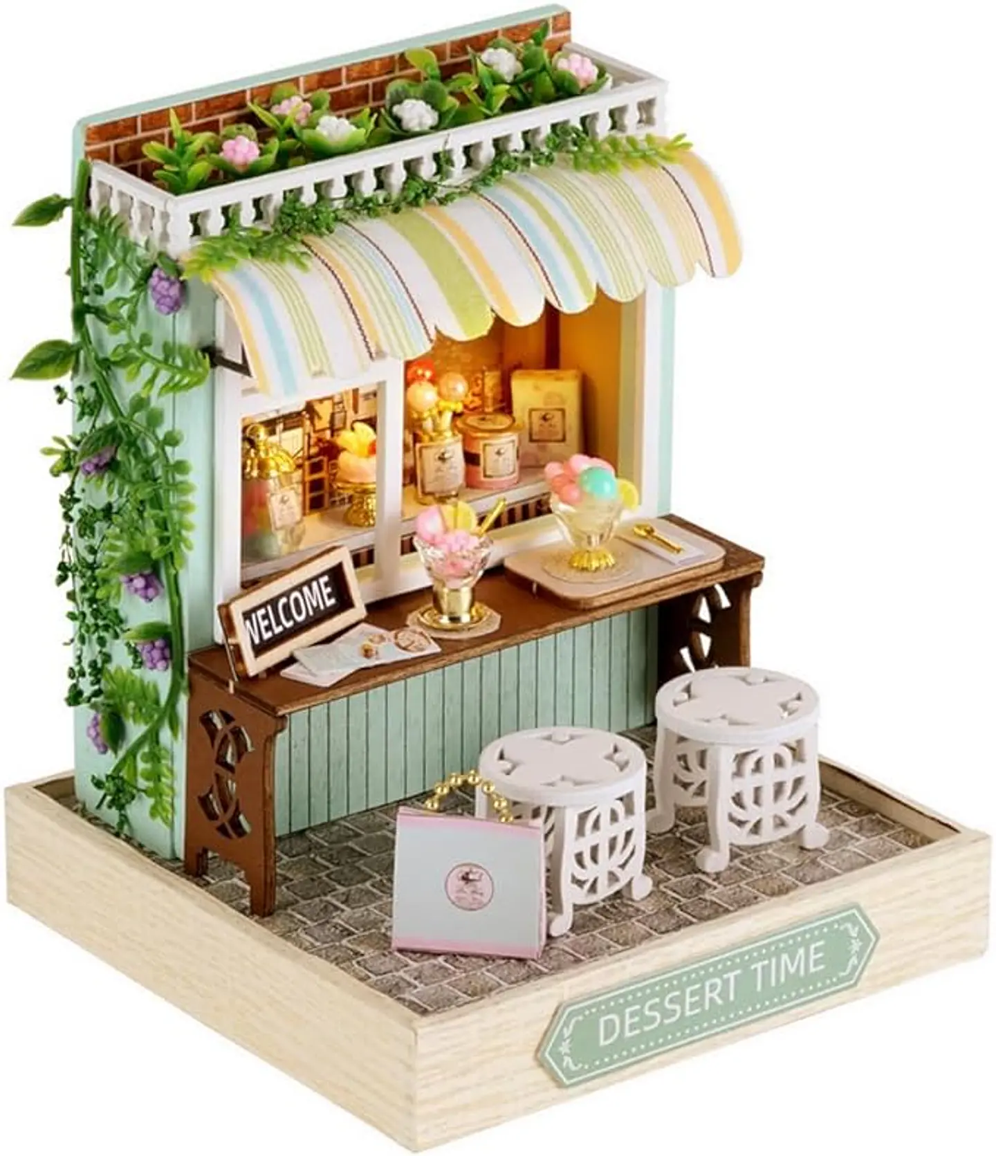 Miniaturas con luz y exhibidor - Cuteroom - EXCLUSIVOS 13