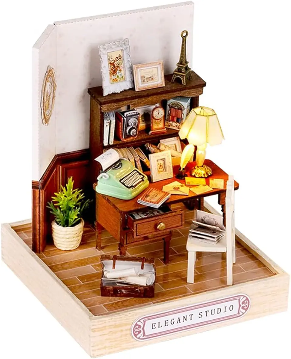 Miniaturas con luz y exhibidor - Cuteroom - EXCLUSIVOS 17