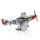 Avión Mustang P51D - Metal Earth - Miniatura 2