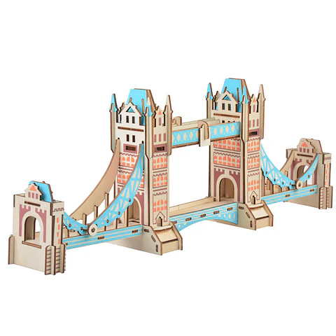 Tower Bridge Puzzle 3D de Madera | Puente de la Torre