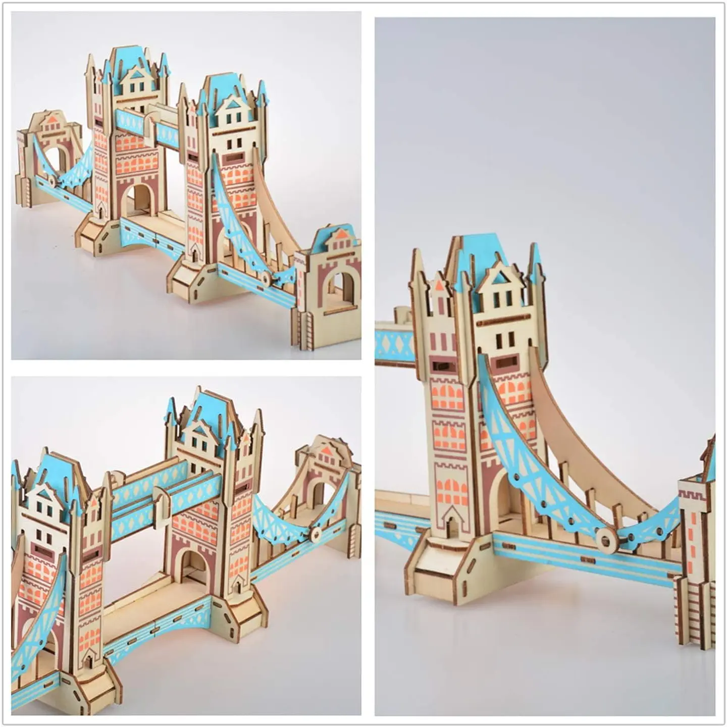Tower Bridge Puzzle 3D de Madera | Puente de la Torre 2