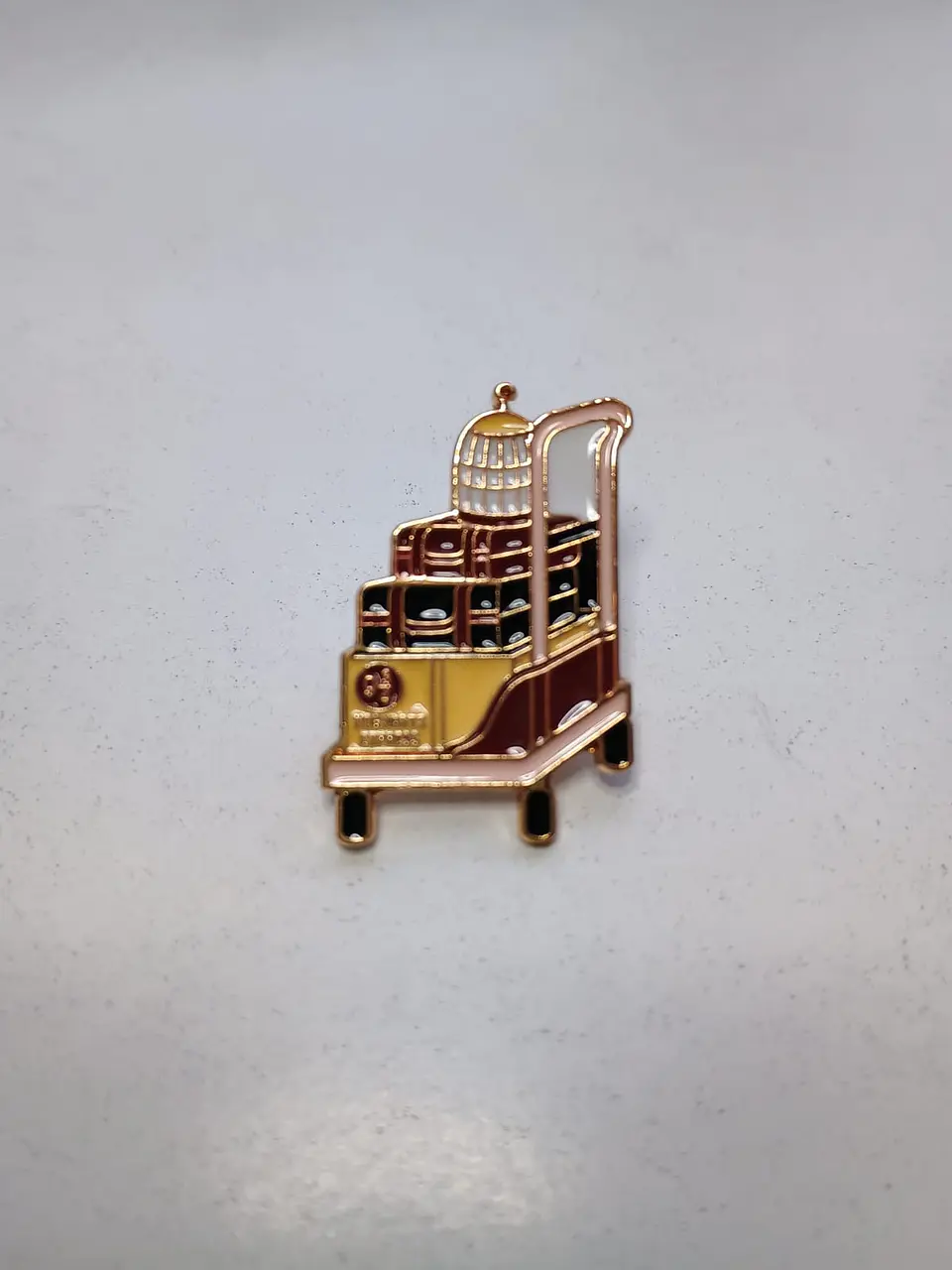 Pin Metálico Plataforma 9 3/4 | Harry Potter 1