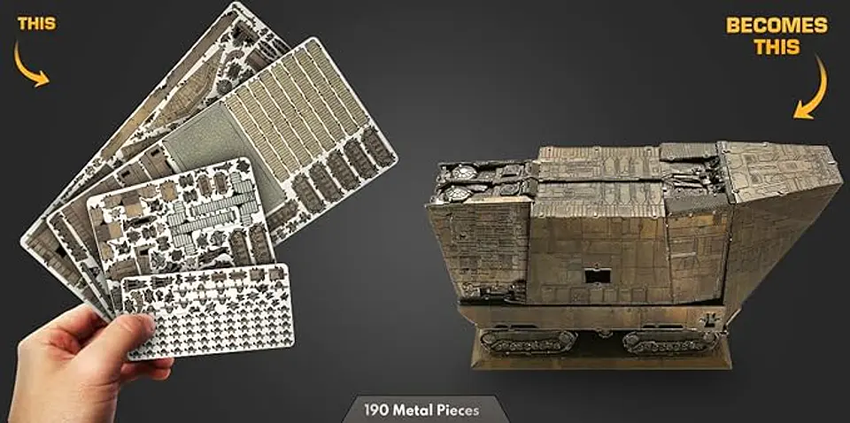 Star Wars - Jawa Sandcrawler - Metal Earth 5