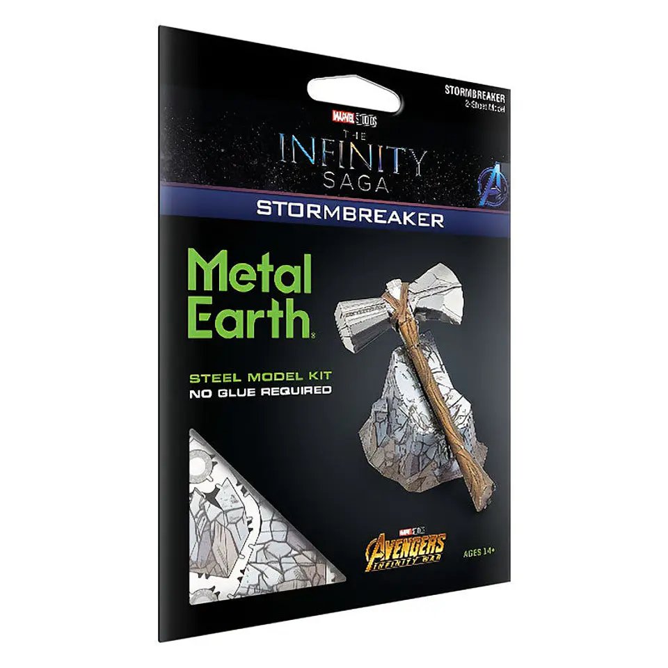 Stormbreaker Thor Marvel Maqueta Metálica Armable | Metal Earth 4