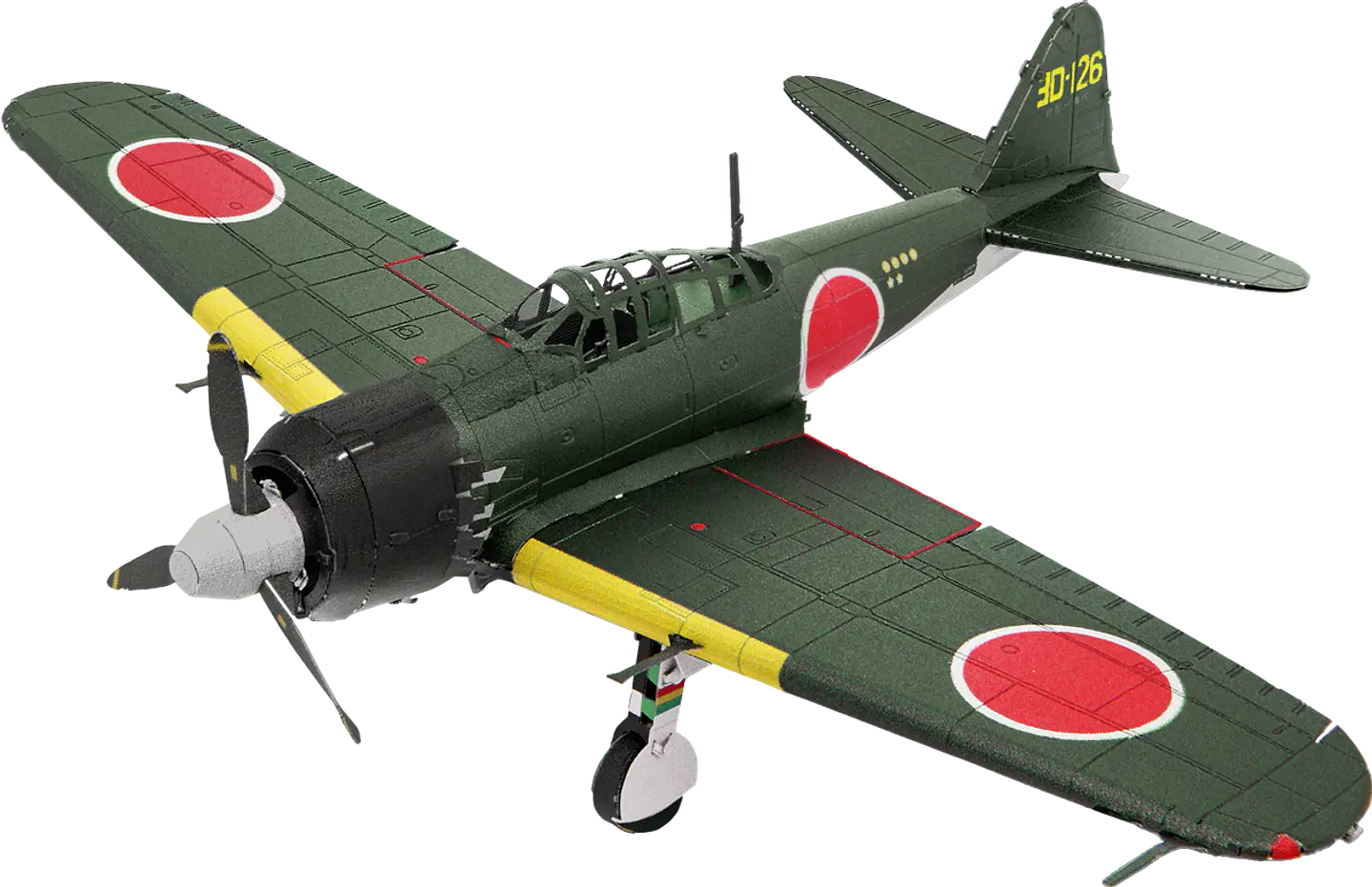 Mitsubishi Zero - Metal Earth 1