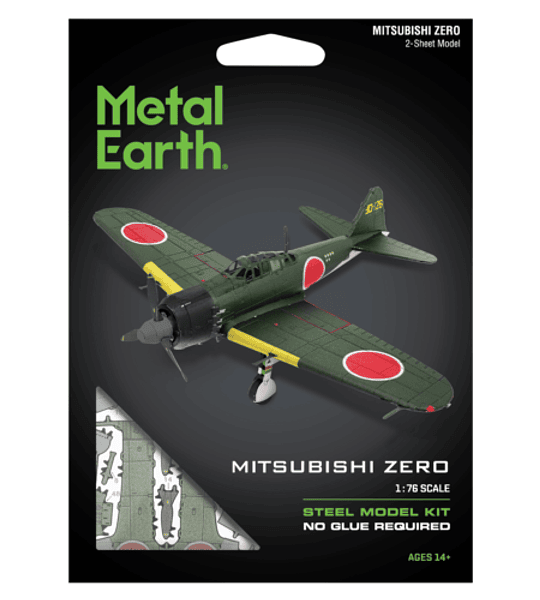 Mitsubishi Zero - Metal Earth