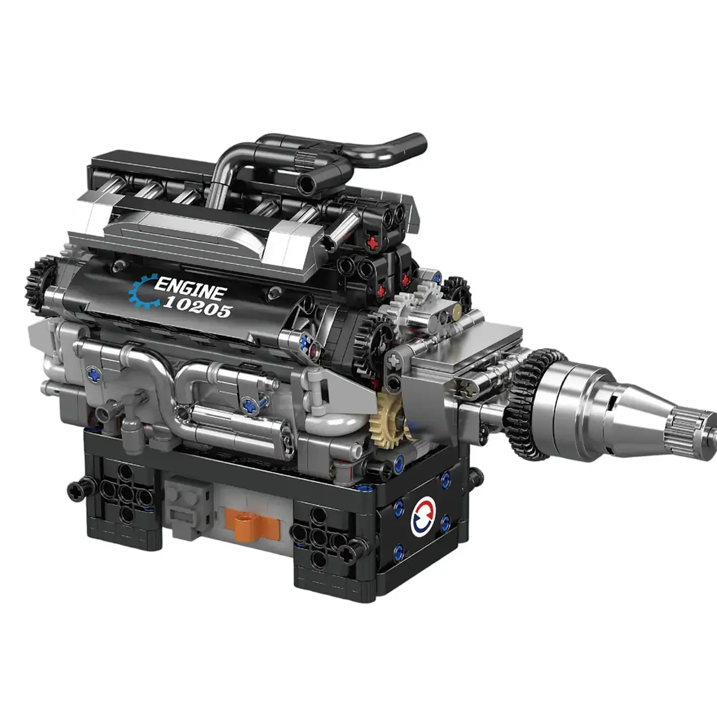 RR Luxury Car V12 Engine - Modelo de motor - Bloques de construcción 1