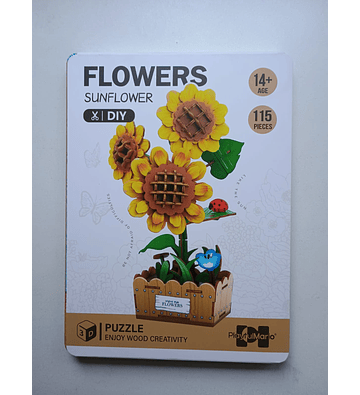 Flor de madera - Sunflower