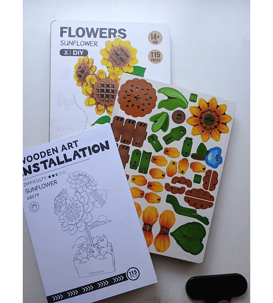 Flor de madera - Sunflower