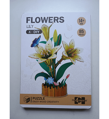 Flor de madera - Lily