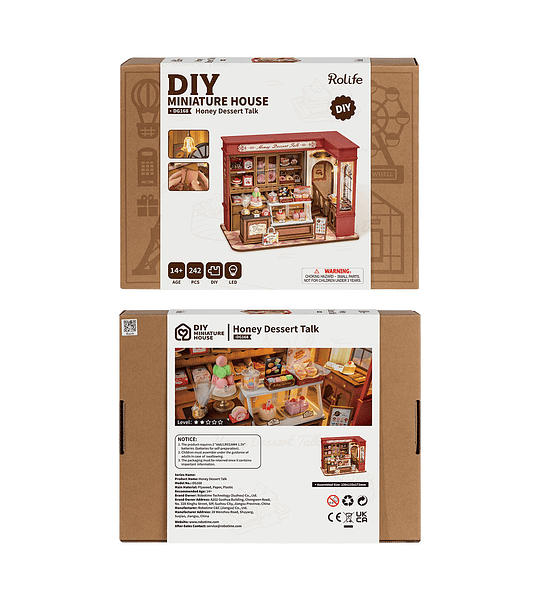 Miniatura Honey Dessert Talk - Rolife