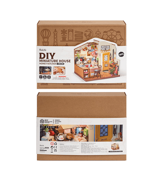 Miniatura Cozy Kitchen - Rolife