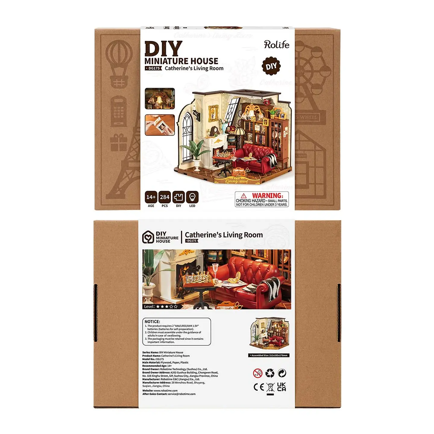 Miniatura Catherine's Living Room - Rolife 6