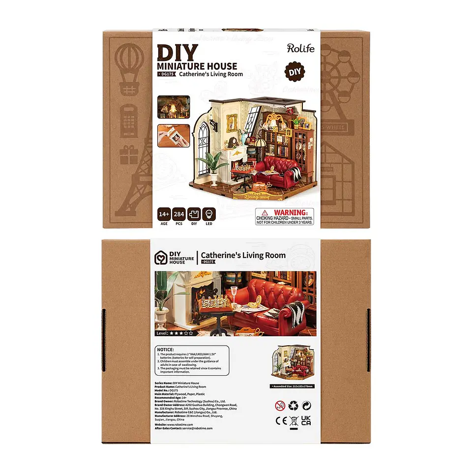Miniatura Catherine's Living Room - Rolife 6