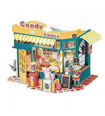 Miniatura Rainbow Candy House - Rolife