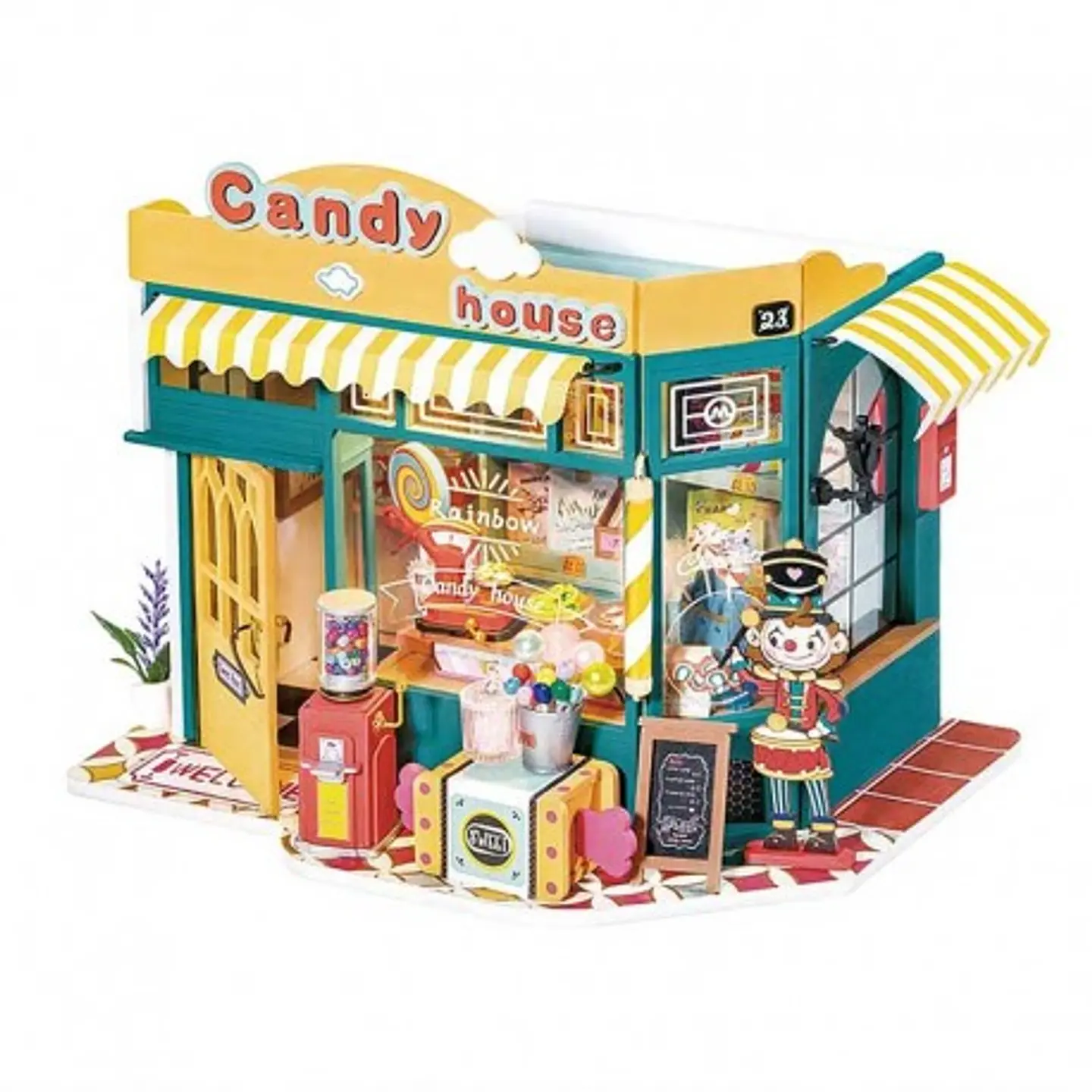 Miniatura Rainbow Candy House - Rolife 1