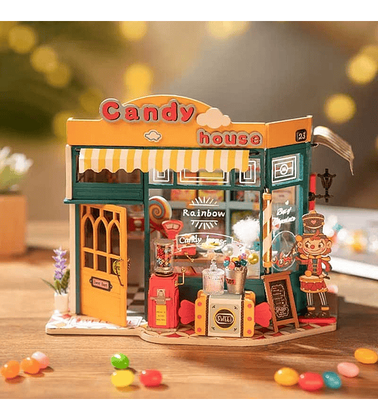 Miniatura Rainbow Candy House - Rolife