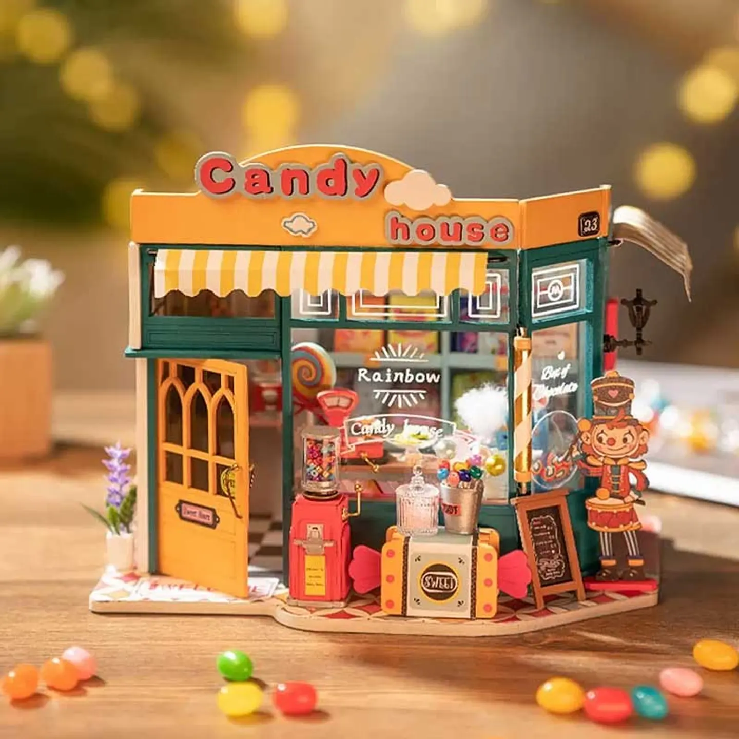 Miniatura Rainbow Candy House - Rolife 2