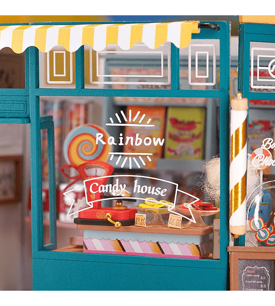 Miniatura Rainbow Candy House - Rolife