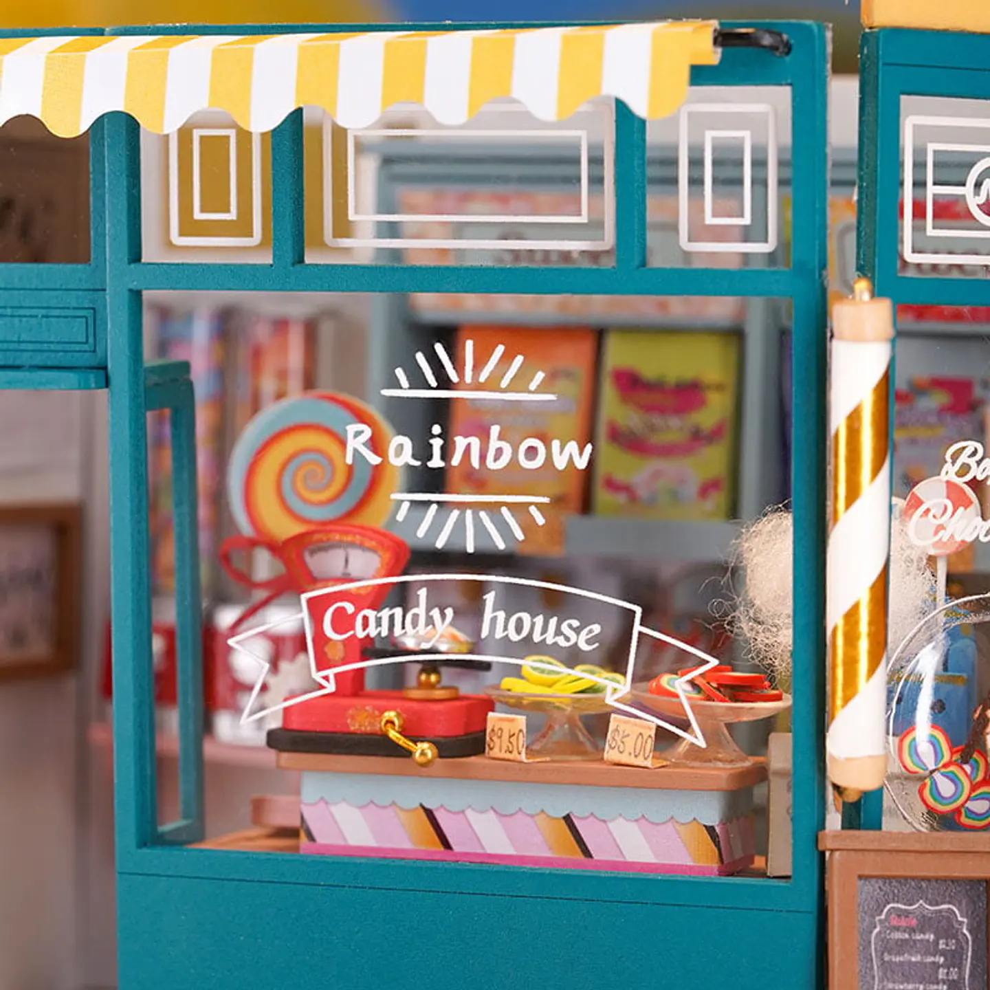 Miniatura Rainbow Candy House - Rolife 4
