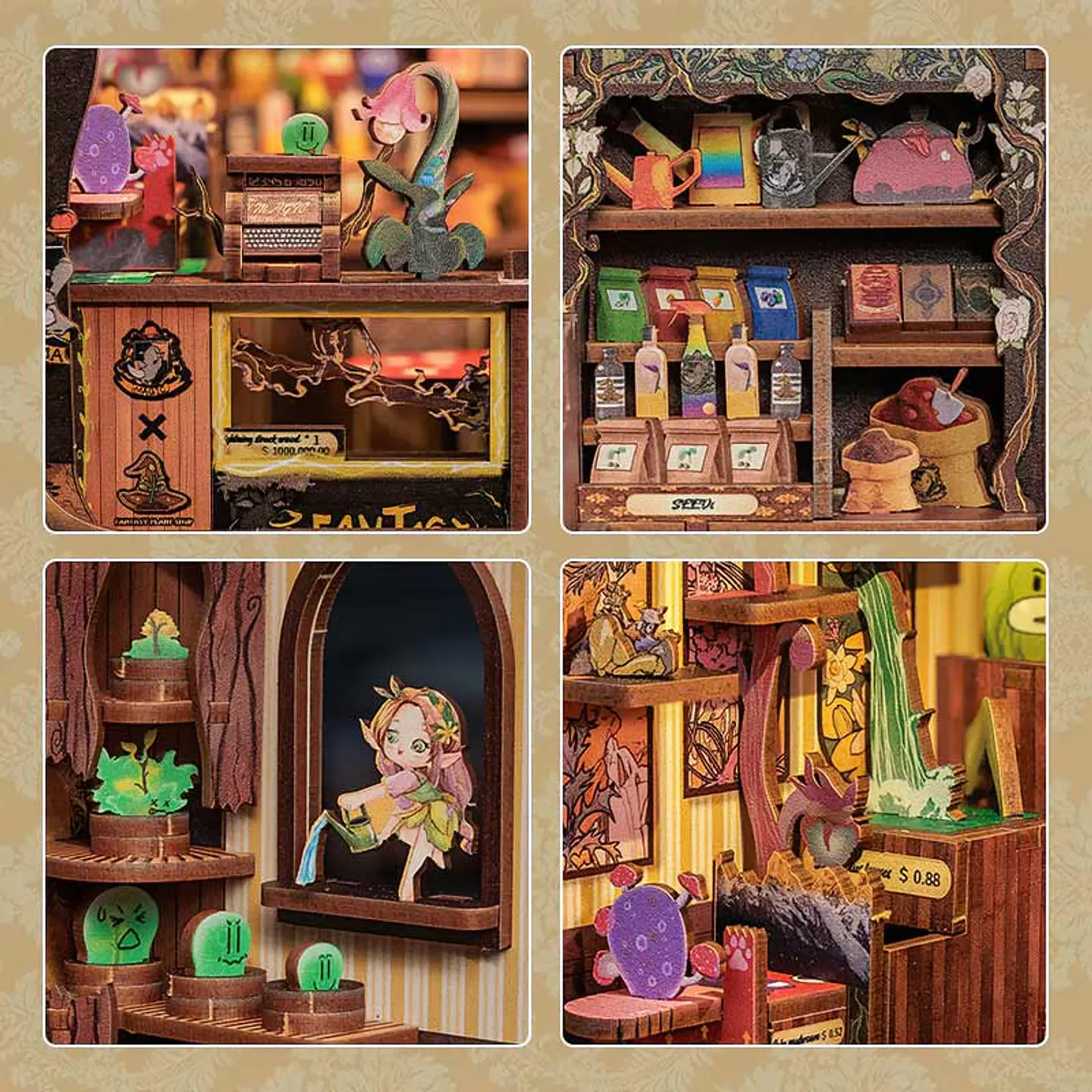 Miniatura Fantasy Plant Shop - Cutebee 4