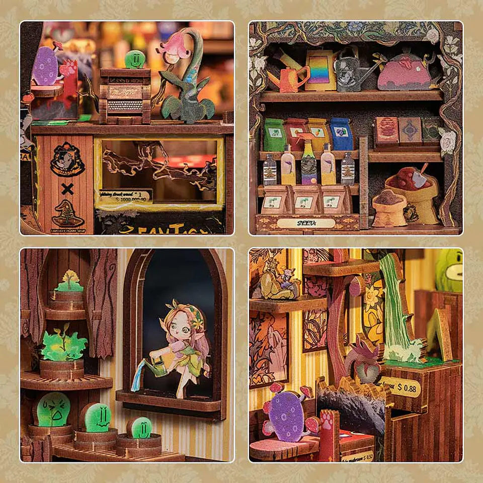 Miniatura Fantasy Plant Shop - Cutebee 4