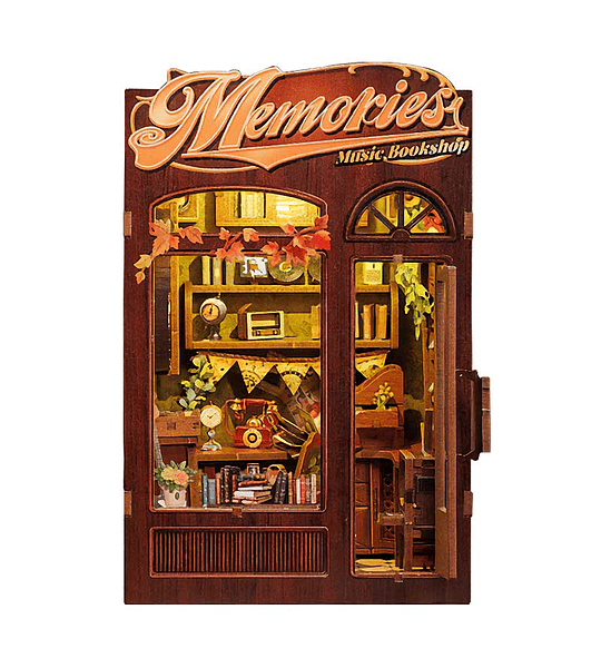 Miniatura Memories Music Bookshop - Cutebee