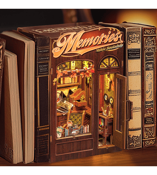 Miniatura Memories Music Bookshop - Cutebee