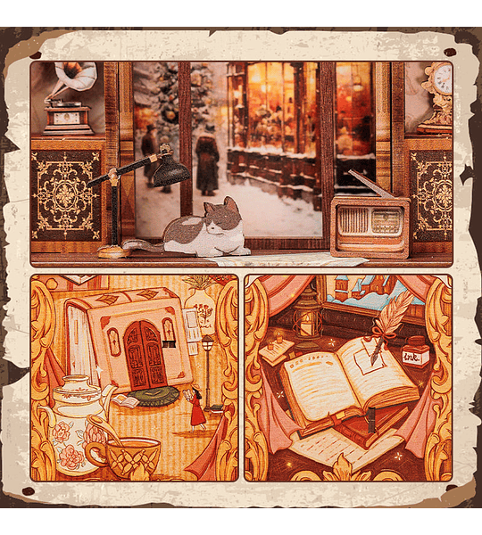 Miniatura Bookshop Memories - Cutebee