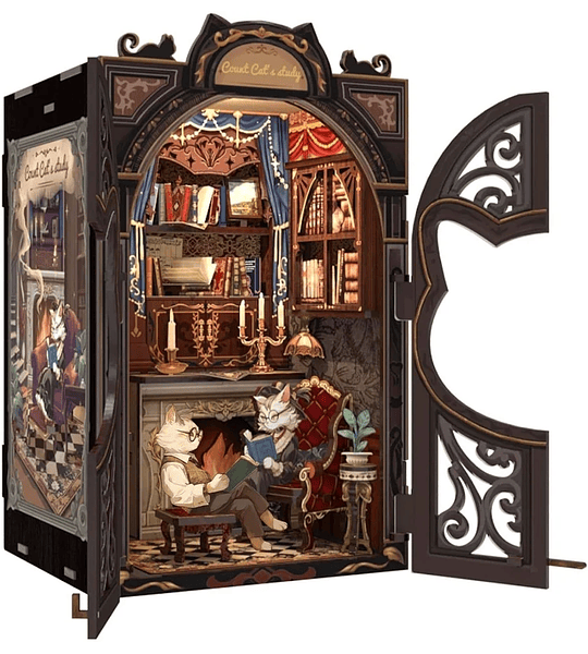 Miniatura Count Cat's study - Cutebee