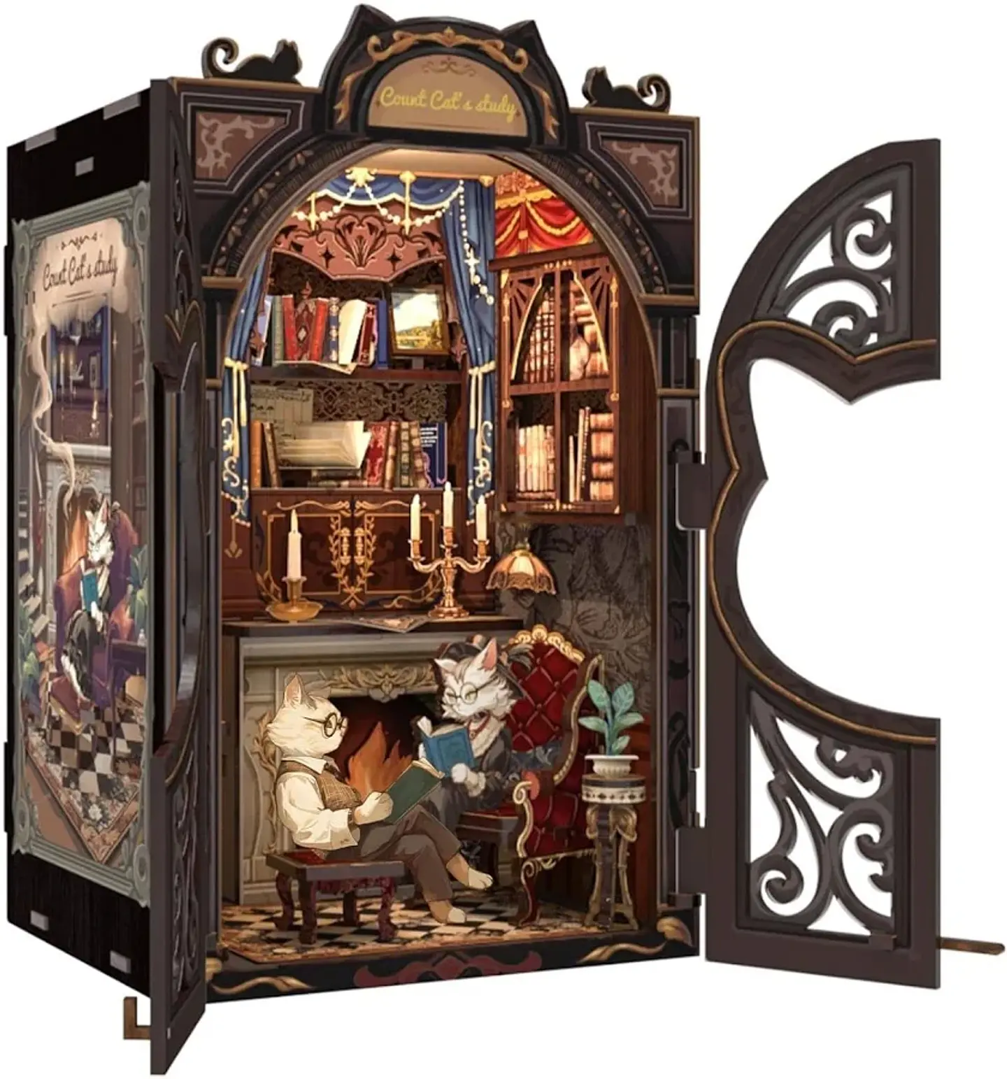 Miniatura Count Cat's study - Cutebee 2